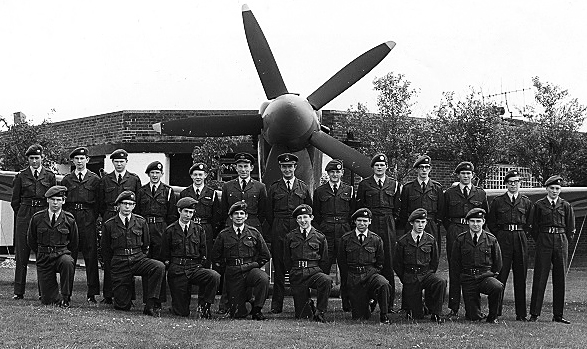 Group of MTS Cadets at RAF Binbrook